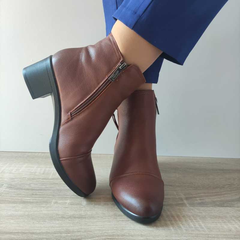 GHETE CASUAL DAMA PASS P1825-28 02-N MARO - imagine 5