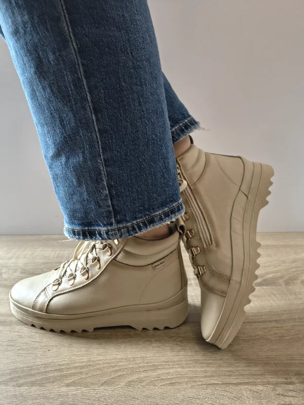 GHETE CASUAL DAMA PIKOLINOS W3W-8564C11 CREM MARFIL - imagine 3