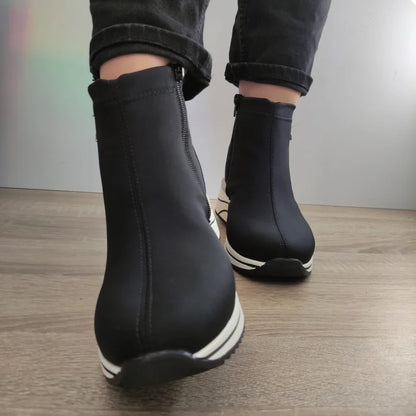 GHETE CASUAL DAMA REMONTE D0T73-03 NEGRE STRETCH