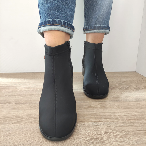 GHETE CASUAL DAMA REMONTE R8872-00 NEGRE - imagine 5