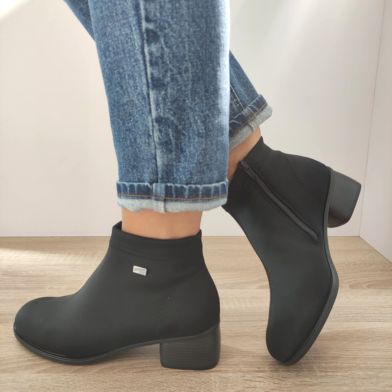 GHETE CASUAL DAMA REMONTE R8872-00 NEGRE - imagine 2