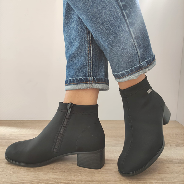 GHETE CASUAL DAMA REMONTE R8872-00 NEGRE - imagine 3