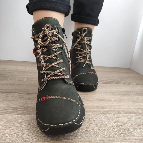 GHETE CASUAL DAMA RIEKER 51545-54 VERZI - imagine 4