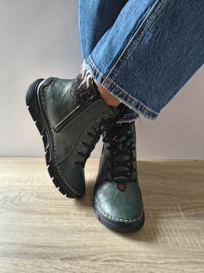 GHETE CASUAL DAMA RIEKER 55040-54 VERZI INCHIS