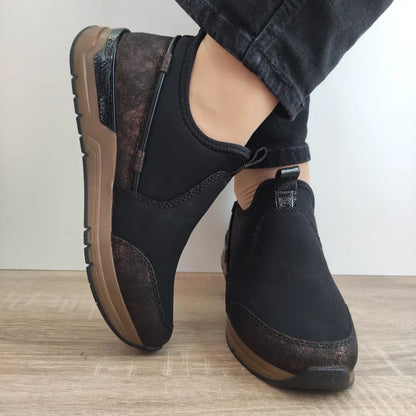 GHETE CASUAL DAMA RIEKER 58954-00 NEGRE