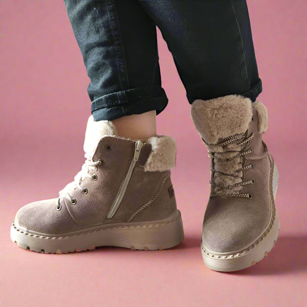 GHETE CASUAL DAMA RIEKER 70402-24 - imagine 5