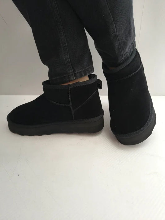 GHETE CASUAL DAMA S.OLIVER 26352-41 001 NEGRE VELUR