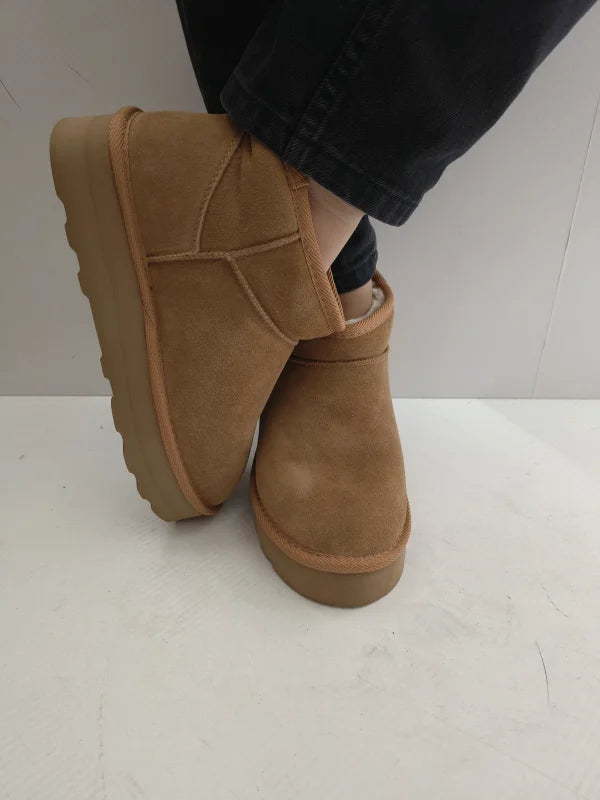 GHETE CASUAL DAMA S.OLIVER 26352-41 305 MARO CONIAC VELUR - imagine 5