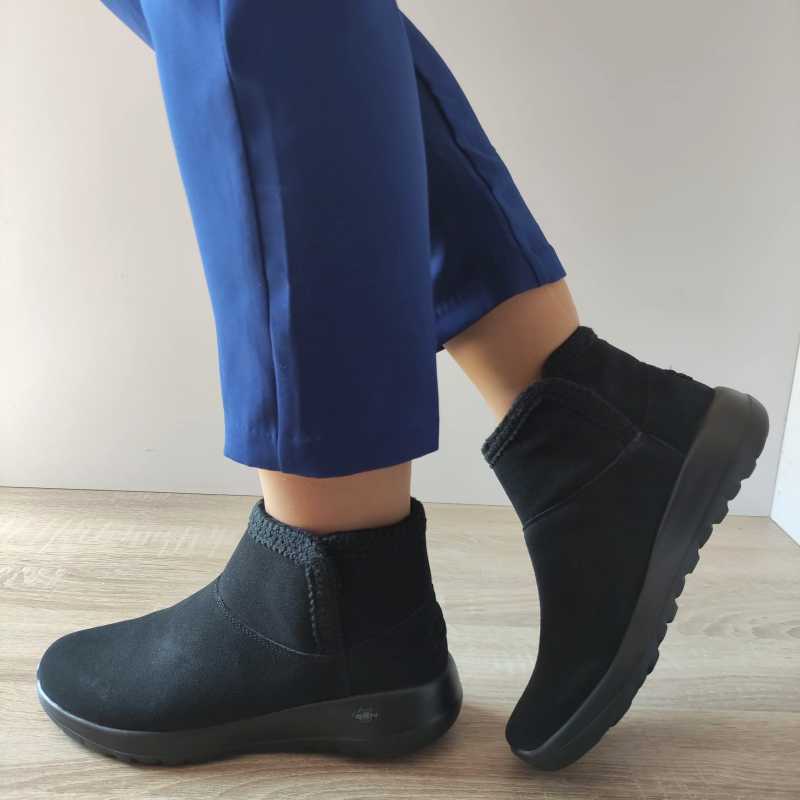 GHETE CASUAL DAMA SKECHERS 144113 BBK - imagine 2