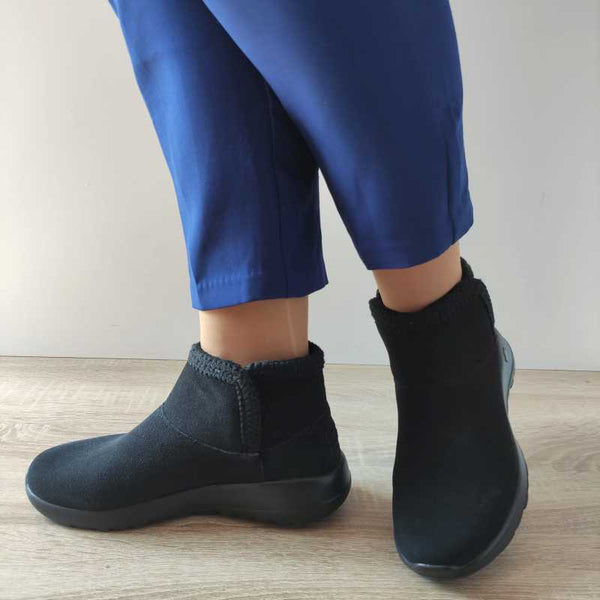 GHETE CASUAL DAMA SKECHERS 144113 BBK - imagine 4
