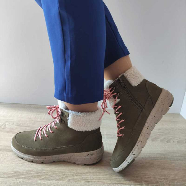 GHETE CASUAL DAMA SKECHERS 144175 OLV - imagine 2