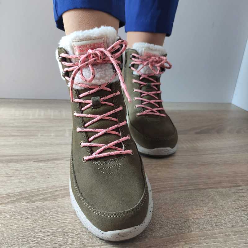 GHETE CASUAL DAMA SKECHERS 144175 OLV - imagine 3