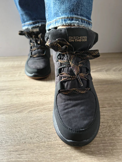 GHETE CASUAL DAMA SKECHERS 144194 BLK