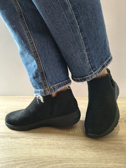 GHETE CASUAL DAMA SKECHERS 144211 BBK