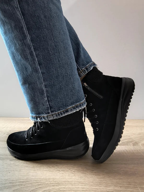 GHETE CASUAL DAMA SKECHERS 144770 BBK - imagine 3