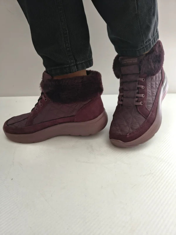 GHETE CASUAL DAMA SKECHERS 144841 BURG