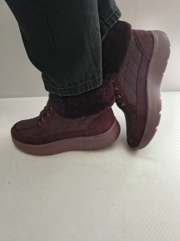 GHETE CASUAL DAMA SKECHERS 144841 BURG - imagine 3