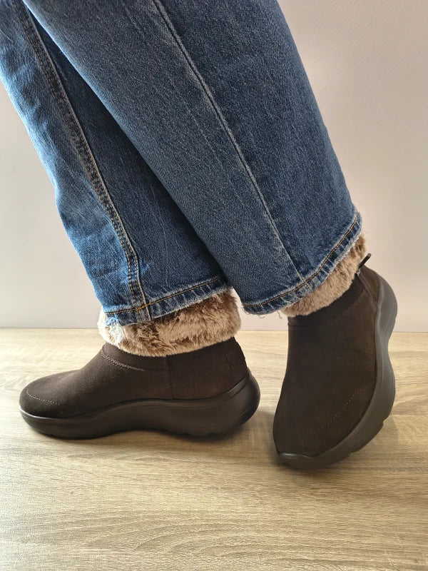 GHETE CASUAL DAMA SKECHERS 144848 CHOC