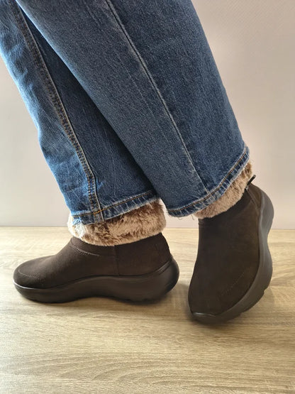 GHETE CASUAL DAMA SKECHERS 144848 CHOC