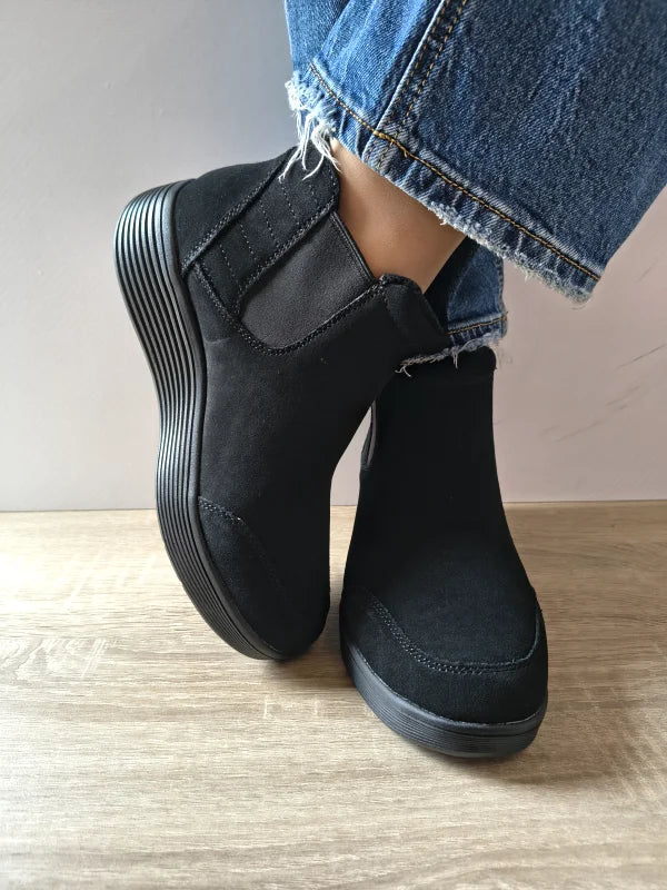 GHETE CASUAL DAMA SKECHERS 159095 BBK - imagine 4
