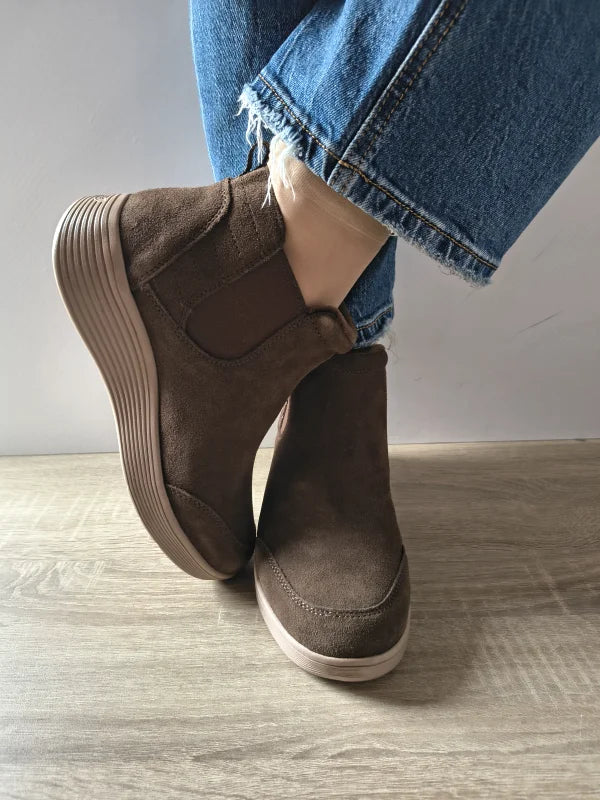 GHETE CASUAL DAMA SKECHERS 1590095 CHOC - imagine 4