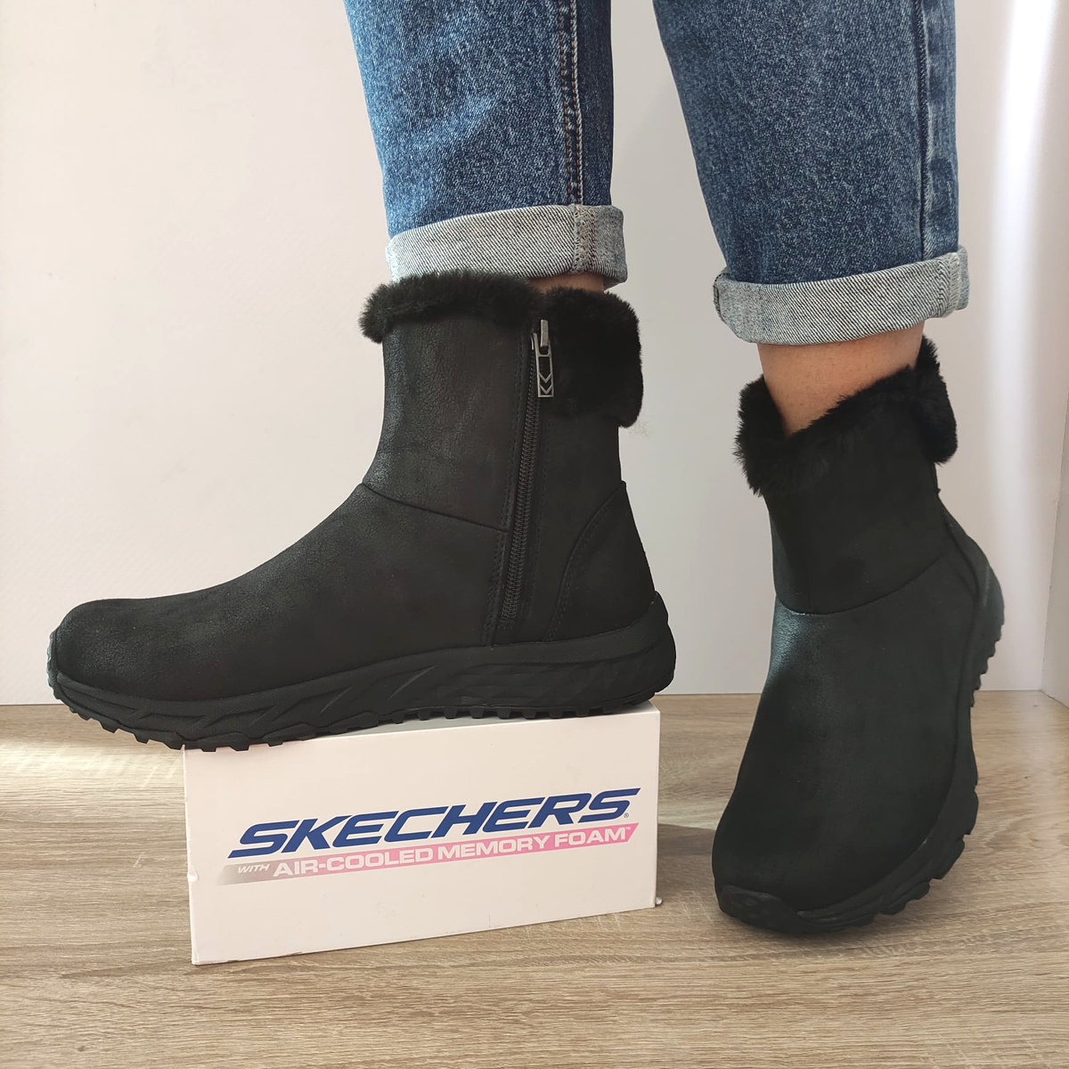 GHETE CASUAL DAMA SKECHERS 167413 - imagine 7