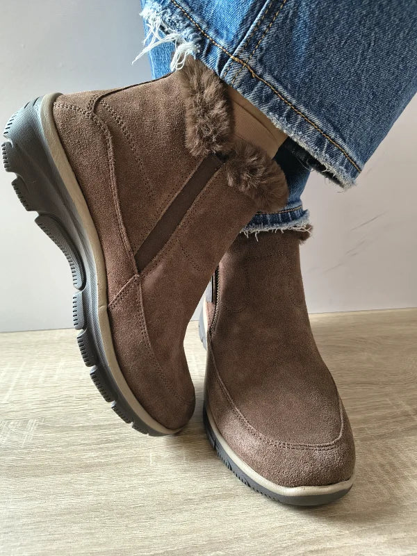GHETE CASUAL DAMA SKECHERS 167862 CHOC - imagine 5