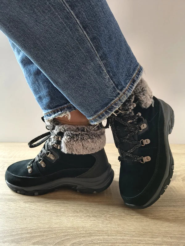 GHETE CASUAL DAMA SKECHERS 167882 BLK