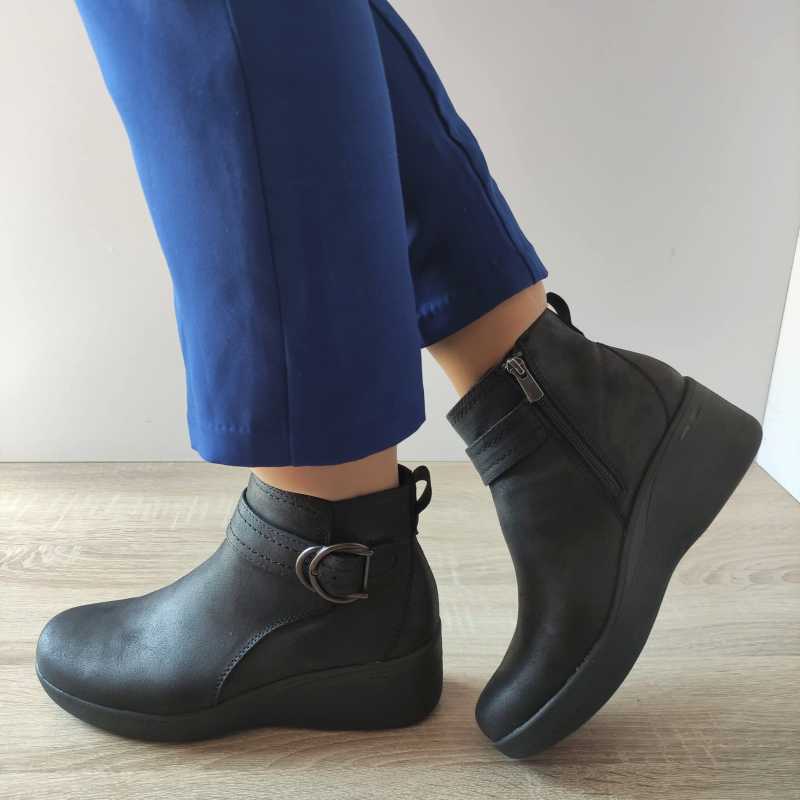 GHETE CASUAL DAMA SKECHERS 167915 BBK