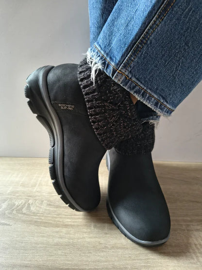 GHETE CASUAL DAMA SKECHERS 168033 BLK