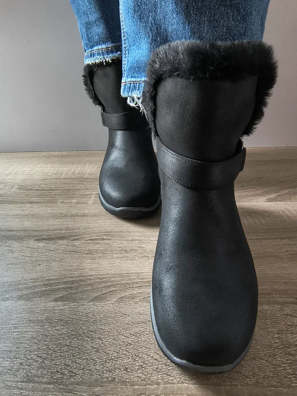 GHETE CASUAL DAMA SKECHERS 168045 BLK