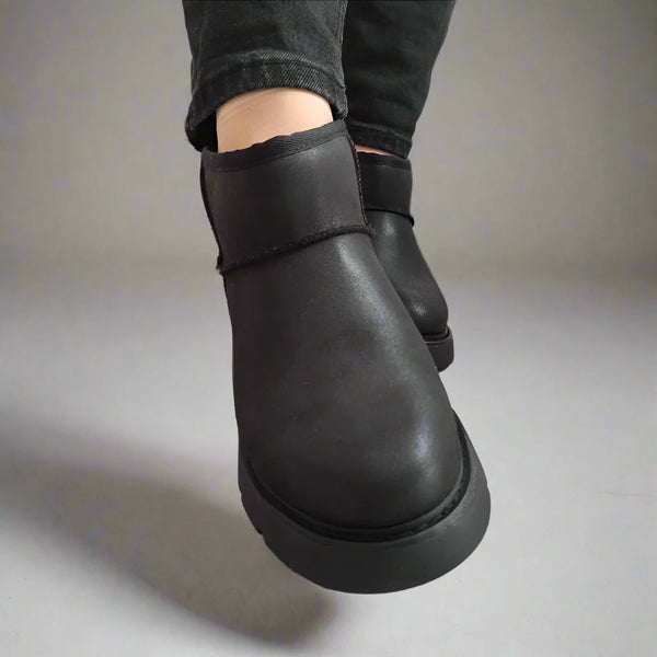 GHETE CASUAL DAMA SKECHERS 169018 BBK - imagine 4
