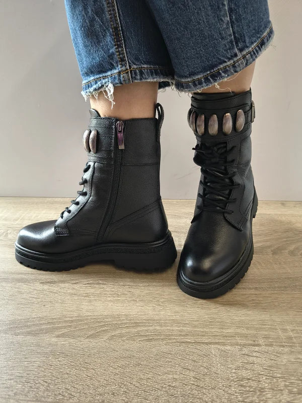 GHETE CASUAL DAMA TAMARIS 25284-45 003 NEGRE