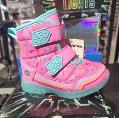 GHETE COPII SKECHERS 302653N PKMT - imagine 2