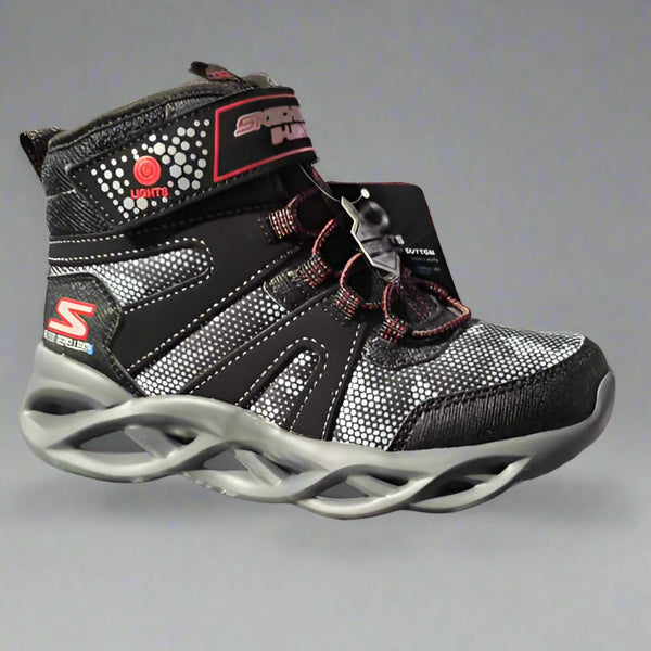 GHETE COPII SKECHERS 400145l BKRD - imagine 2