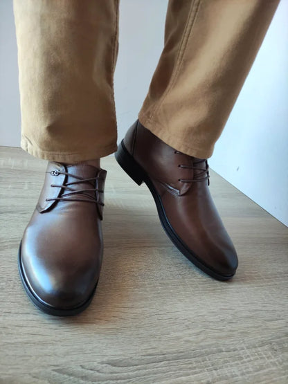 GHETE ELEGANTE BARBATI MELS 917M503 MARO