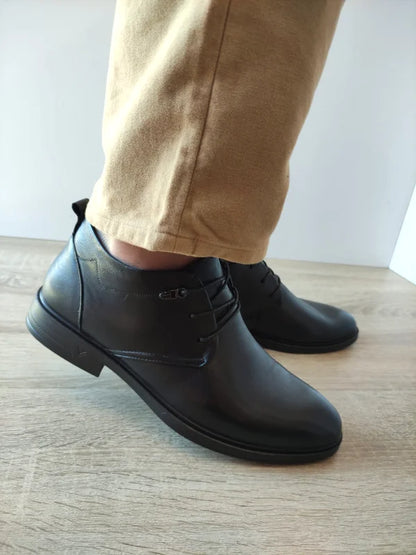 GHETE ELEGANTE BARBATI MELS 917M503 NEGRE