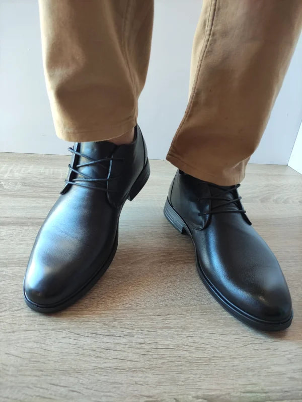 GHETE ELEGANTE BARBATI MELS 917M503 NEGRE