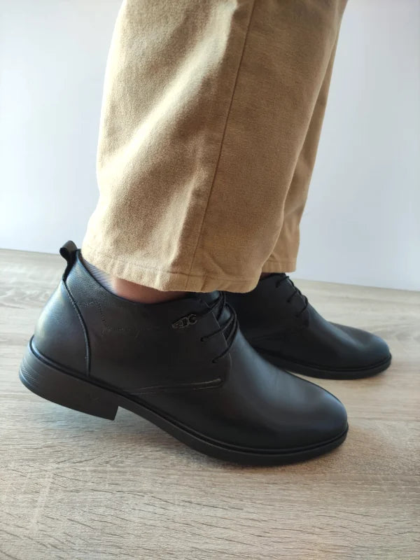 GHETE ELEGANTE BARBATI MELS 917M503 NEGRE