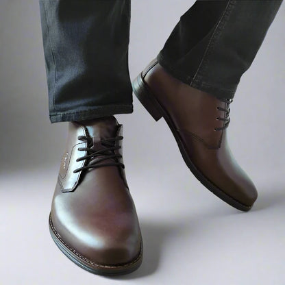GHETE ELEGANTE BARBATI RIEKER 10302-25 MARO