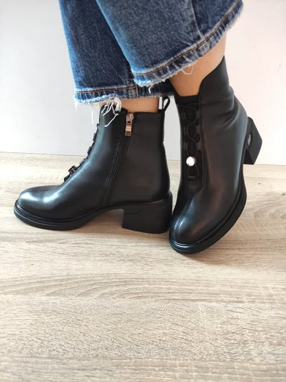 GHETE ELEGANTE DAMA ANNA VIOTTI F11239-A602-2 NEGRE