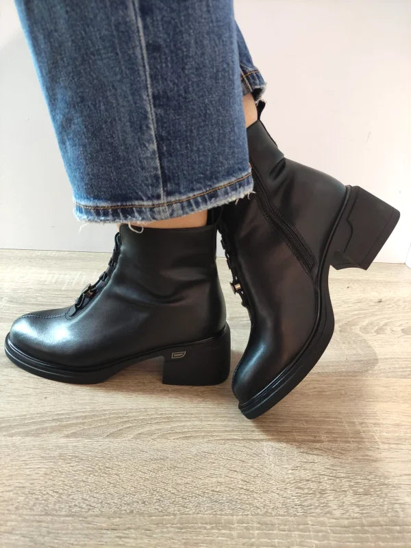 GHETE ELEGANTE DAMA ANNA VIOTTI F11239-A602-2 NEGRE