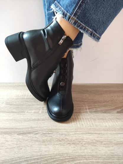 GHETE ELEGANTE DAMA ANNA VIOTTI F11239-A602-2 NEGRE