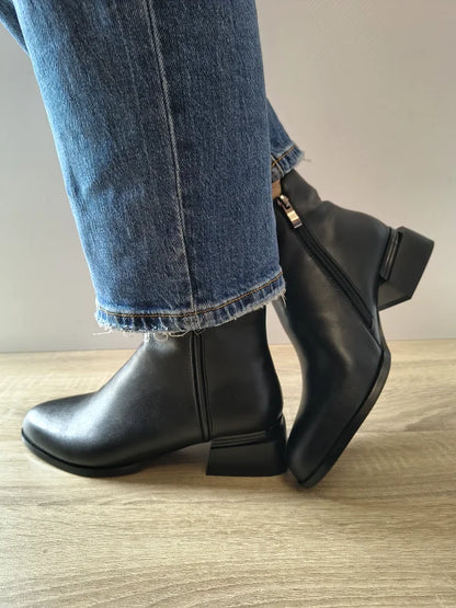 GHETE ELEGANTE DAMA ANNA VIOTTI GAW2501-N NEGRE