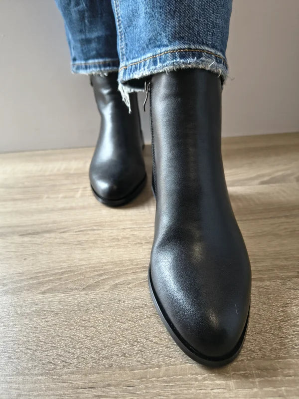 GHETE ELEGANTE DAMA ANNA VIOTTI GAW2501-N NEGRE