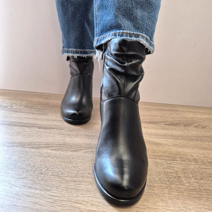 GHETE ELEGANTE DAMA CAPRICE 25348-41 040 NEGRE