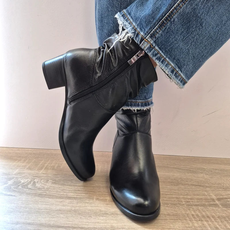 GHETE ELEGANTE DAMA CAPRICE 25348-41 040 NEGRE