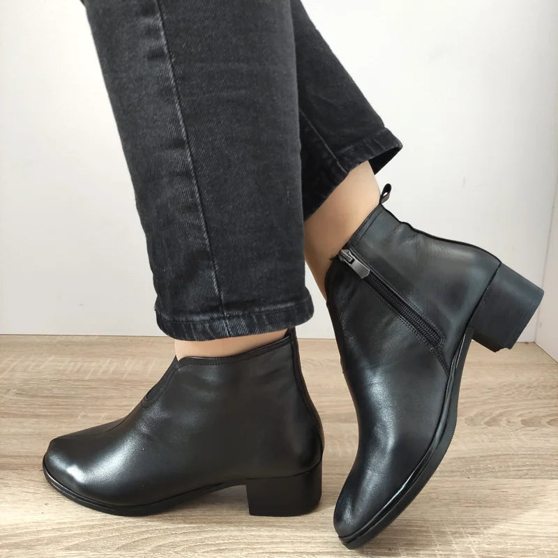 GHETE ELEGANTE DAMA DOGATI 017 9115 NEGRE - imagine 3