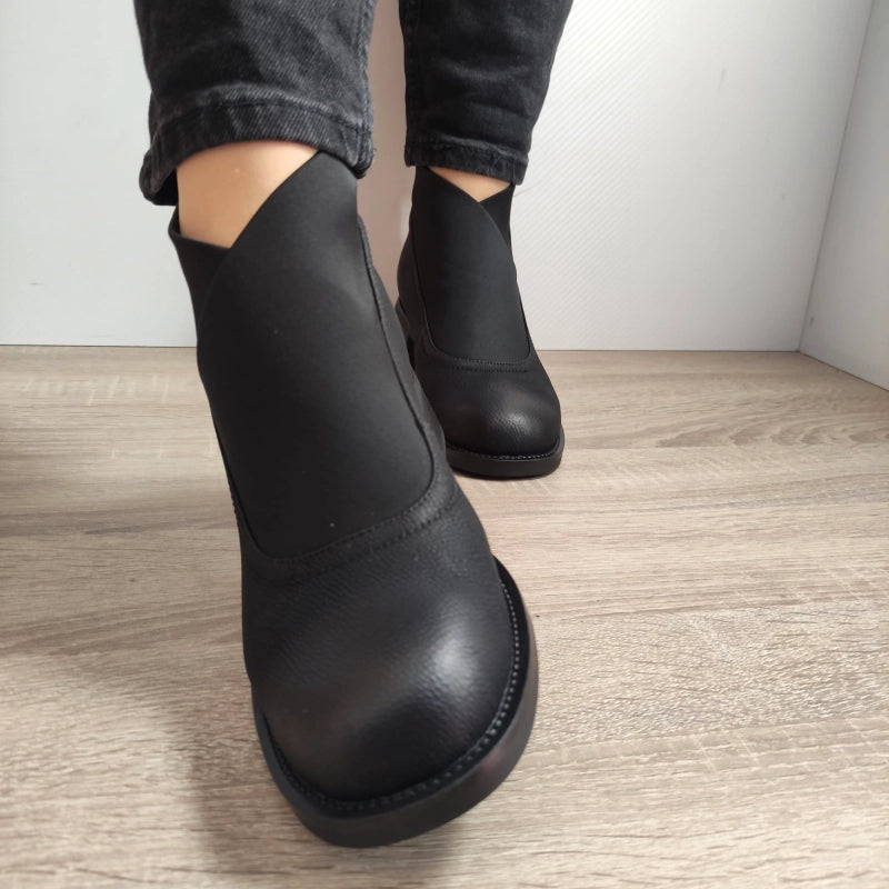 GHETE ELEGANTE DAMA FORMAZIONE 221-1 NEGRE - imagine 5