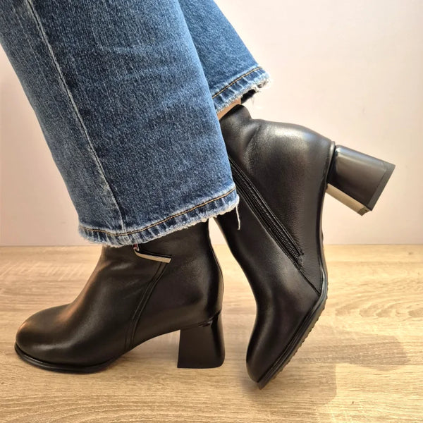 GHETE ELEGANTE DAMA FORMAZIONE 2239-59 NEGRE - imagine 2